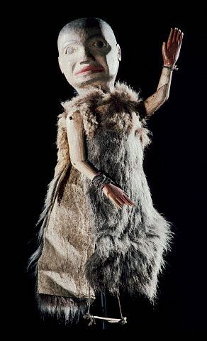 Tsimshian Articulated Puppet