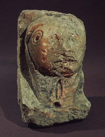 Head of Celtic Goddess
