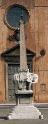Bernini's Elephant and Egyptian Obelisk