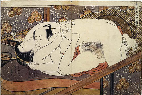 Japanese Erotic Print, Shunga