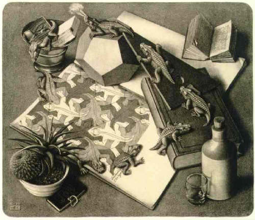 Reptiles by M. Escher