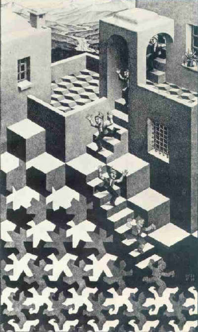 Cycle by M. Escher