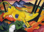 Franz Marc. Yellow Cow, 1911