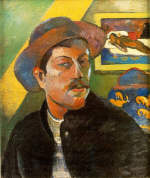 Paul Gauguin. Portrait de l'artiste (Self-portrait) c. 1893-94