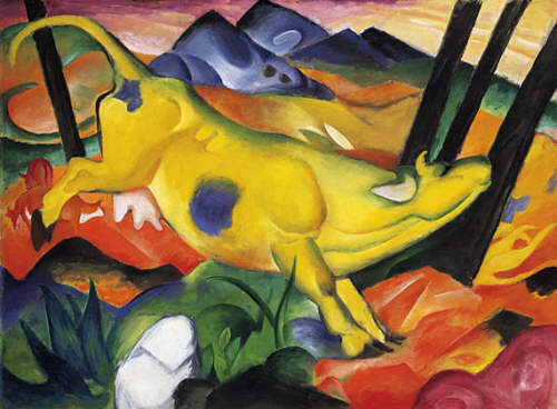 Franz Marc.Yellow Cow, 1911
