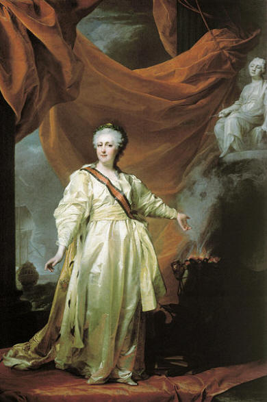 Левицкий Дмитрий Портрет Екатерины II 1780