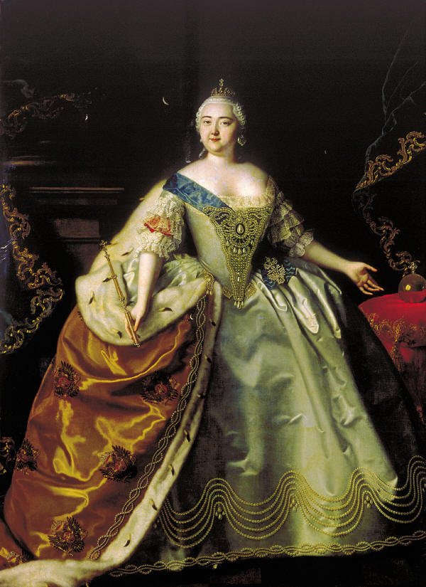 Луи Каравакк  Портрет императрицы Елизаветы Петровны 1750