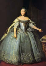 Иван Вишняков Портрет императрицы Елизаветы Петровны 1743