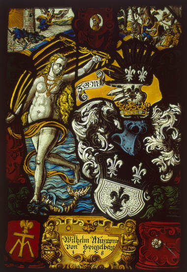 Stained Glass Panel Fortune