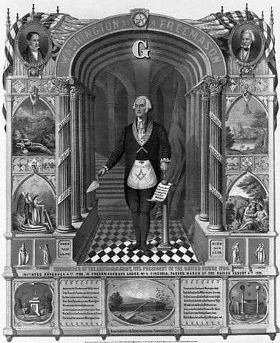 Washington as a Freemason