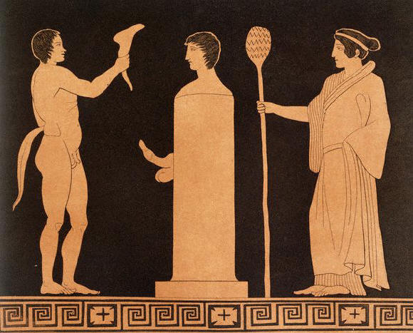 Phallic Pillar Possibly of Hermes