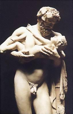 Силен с младенцем Дионисом