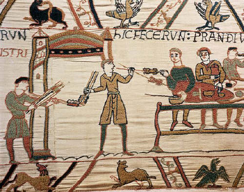Scene from The Bayeux Tapestry