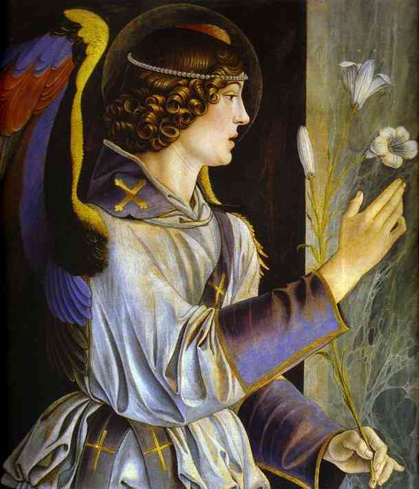 The Annunciation by Giovanni Bellini ca. 1464-68