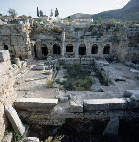 Peirene Fountain at Ancient Corinth, Greece