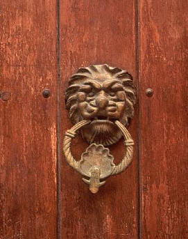 Knocker on a Door in Cartagena