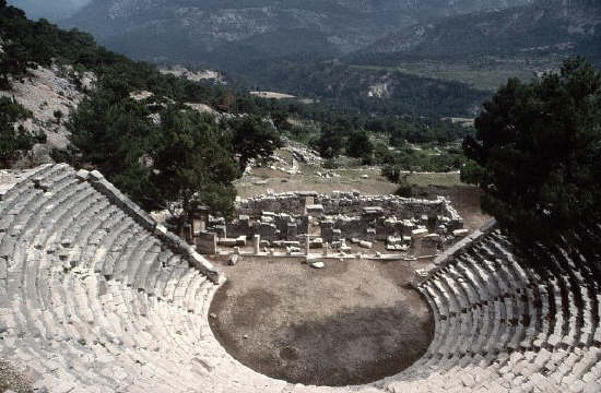 Ancient Amphitheater at Arycanda, Turkey