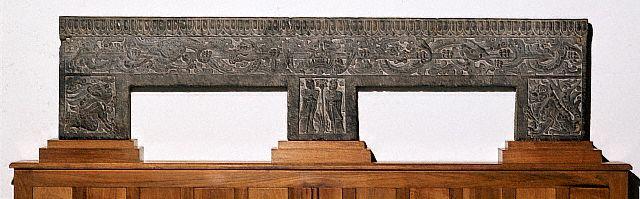 Chinese Coffin Platform Side 6th c BC