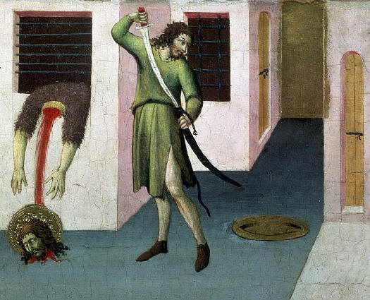 Beheading of Saint John the Baptist by Sano di Pietro