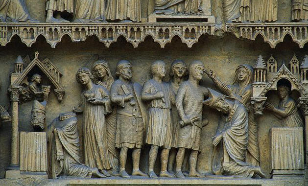 Martyrdom of Saint Nicasius, Reims Cathedral