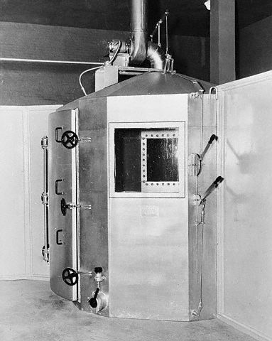 Lethal Gas Chamber. Salem, Oregon, USA 1938