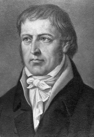 Portrait of German philosopher George Wilhelm Friederich Hegel (1770-1831)