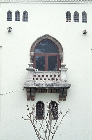 Balcony Near Harem in Topkapi Saray in Istanbul