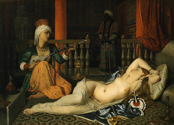 Odalisque with a Slave by Jean-Auguste-Dominique Ingres 1839