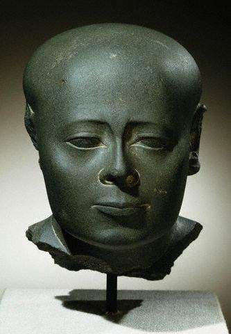 Egyptian Head of Wesirwer, Priest of the God Montu ca. 381-342 B.C.