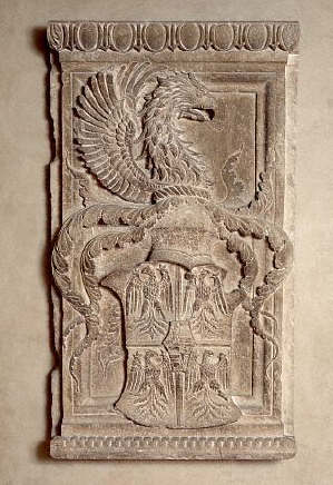 Relief Sculpture Gonzaga Coat of Arms