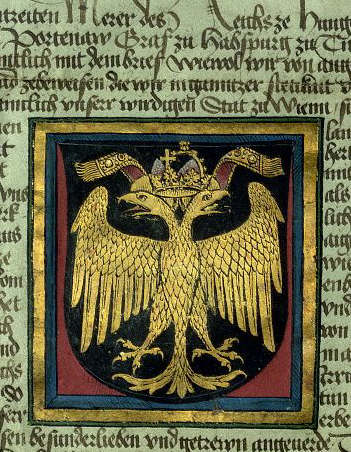 Vienna's Coat of Arms from Charter Granted to the City by Emperor Frederick III 1461