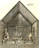 Ледяной дом Гравюра из книги Г.В. Крафта Подлинное и обстоятельное описание Ледяного дома