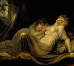 An Incubus Leaving Two Sleeping Women by Henry Fuseli.
