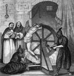 Inquisition, Fire torture on the wheel