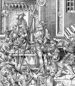 Victim Undergoing the Estrapade Torture 1541
