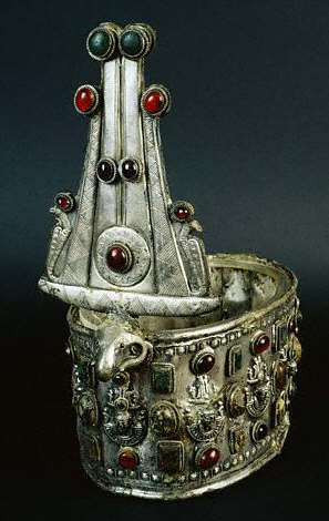Silver Crown of Ballana 4th c A.D.