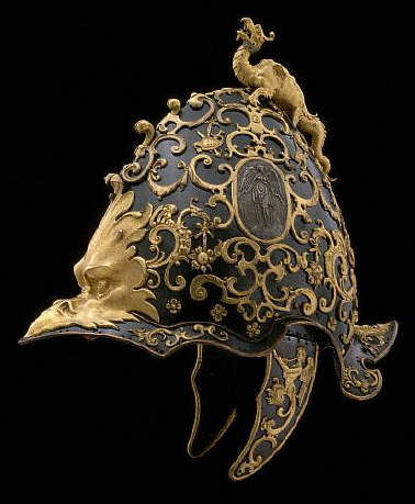 Helmet of Cosimo II by Gaspare Mola 17th с