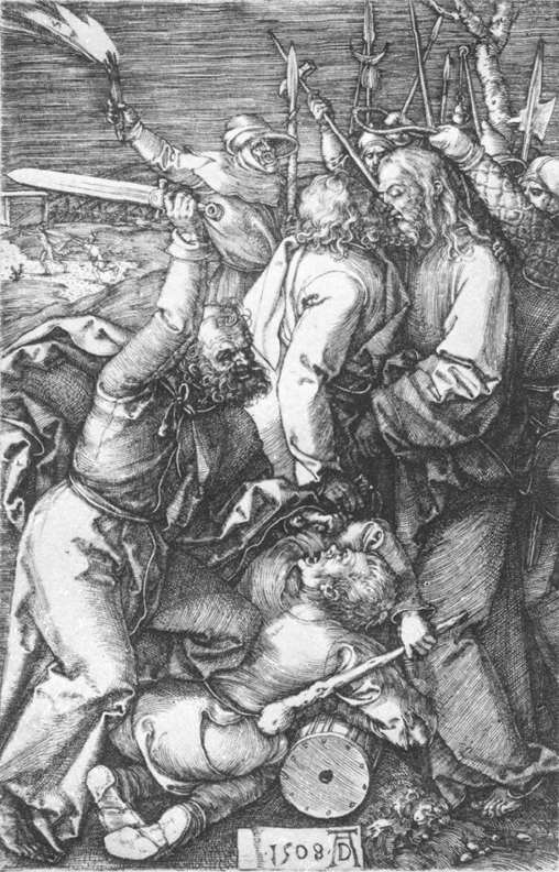 Betrayal of Christ (No. 3) by Albrecht Durer 1508