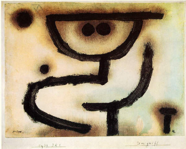 Embrace by Paul Klee 1939