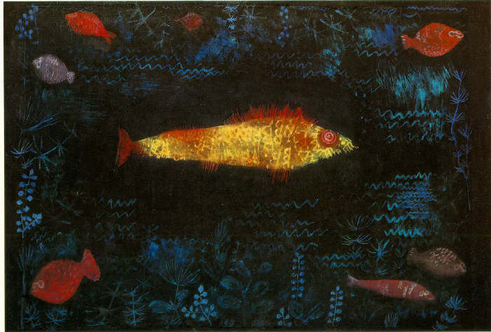 Gold fish by Paul Klee 1925