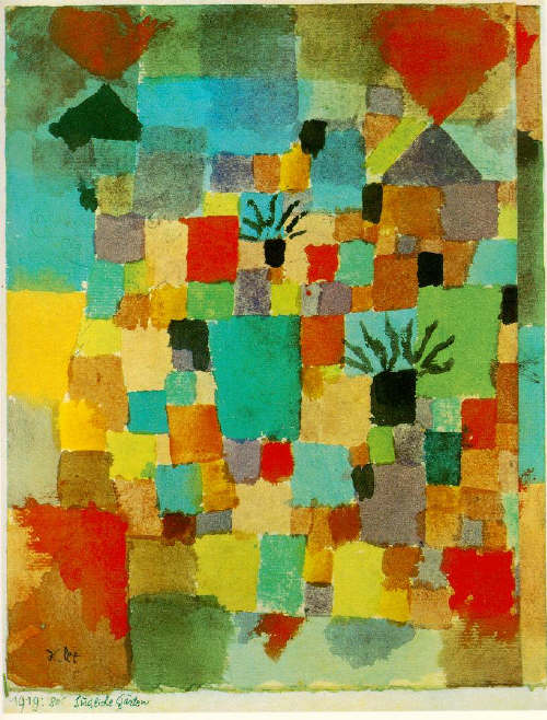 Southern (Tunisian) Gardens  1919 by Paul Klee