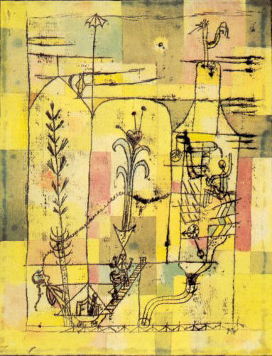 Racconto alla Hoffmann by Paul Klee 1921