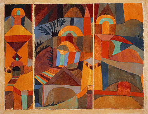 Temple Gardens by Paul Klee, 1920
