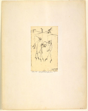 Paul Klee, The Hanged Ones. 1913