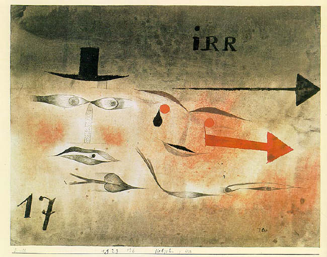 17 Astray by Paul Klee , 1923