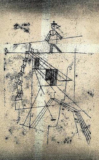 Tightrope Walker by Paul Klee, 1923