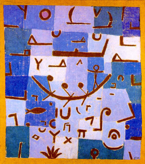 Legend of the Nile by Paul Klee 1937