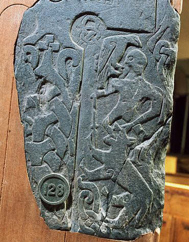 Panel from the Viking Thorwald Cross 1000 A.D.