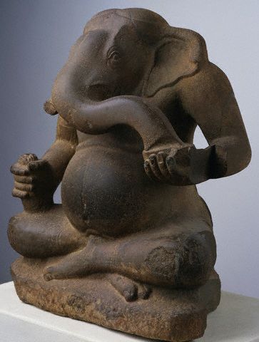 Khmer Statue of Ganesha