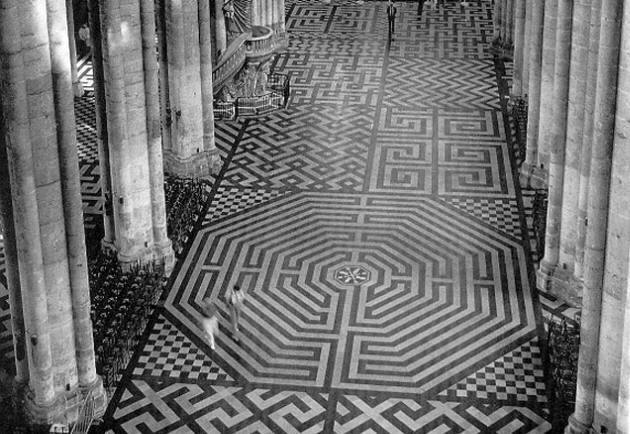 Labyrinth at Amiens Cathedral